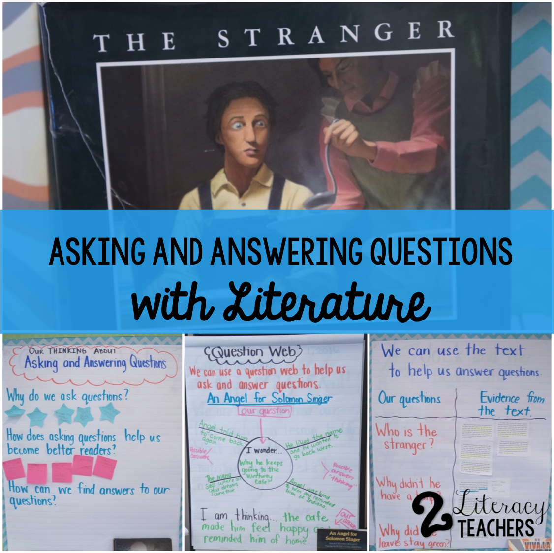 Let’s Ask and Answer Questions with Literature!
