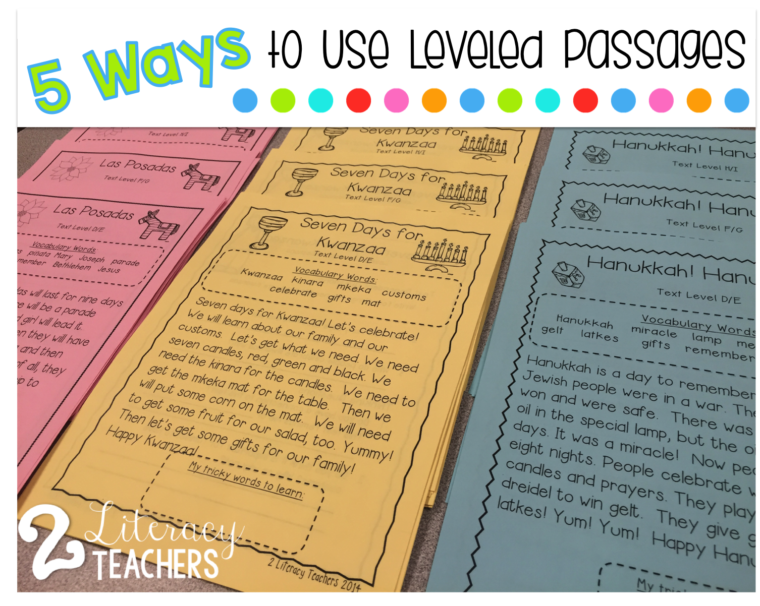 5 Ways to Use Leveled Passages